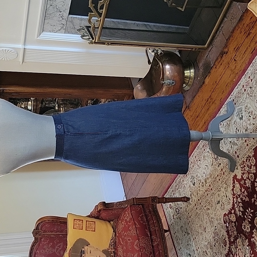 Vintage Denim Skirt - Picture 6 of 9